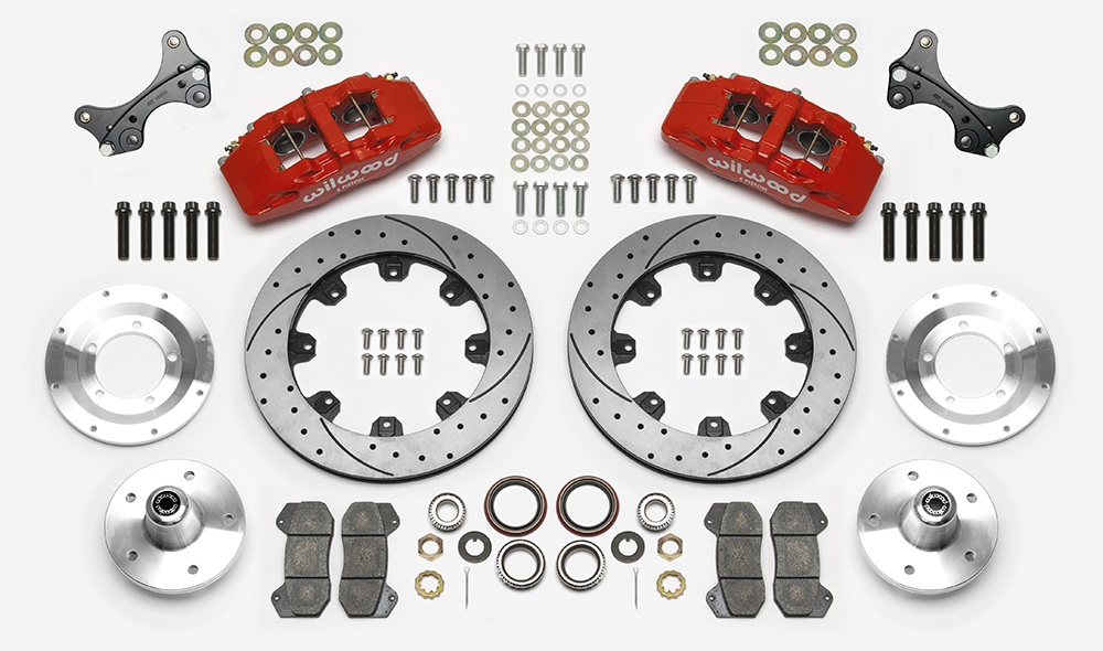 Forged Dynapro 6 Big Brake Front Brake Kit (5 x 5 Hub)