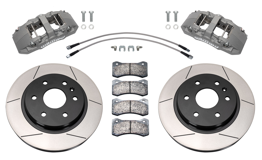 AERO6-DM Direct-Mount Armored Vehicle Front Brake Kit