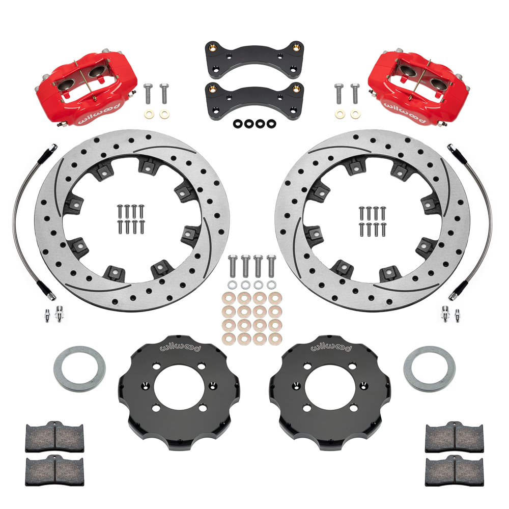 Forged Dynalite Big Brake Front Brake Kit (Hat)