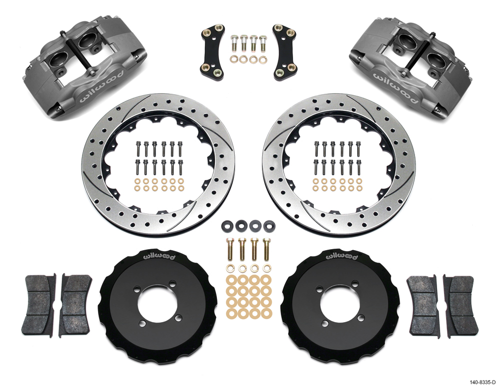 Forged Superlite 4 Big Brake Front Brake Kit (Hat)