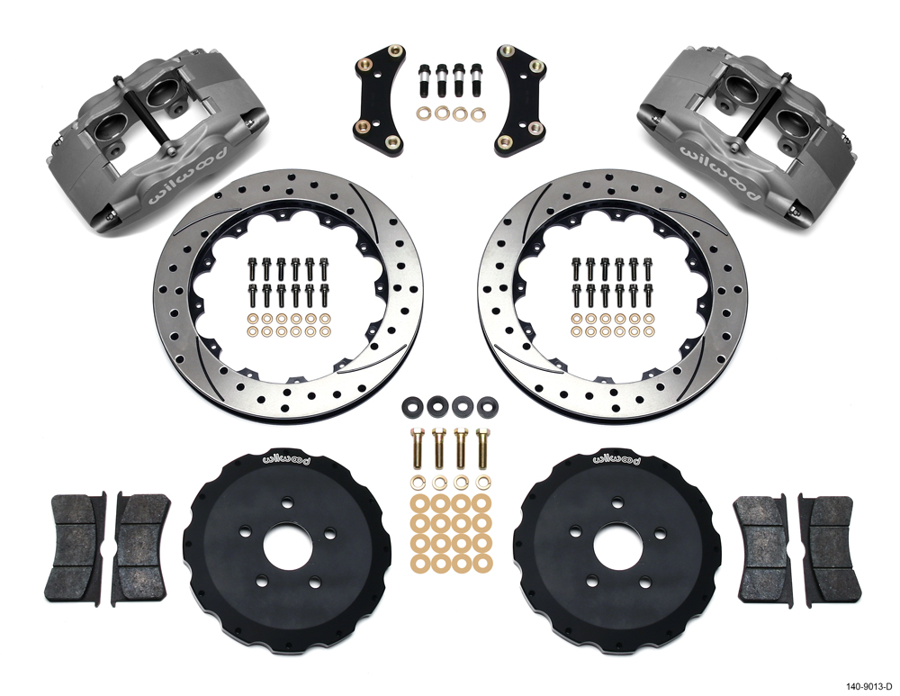 Forged Superlite 4 Big Brake Front Brake Kit (Hat)
