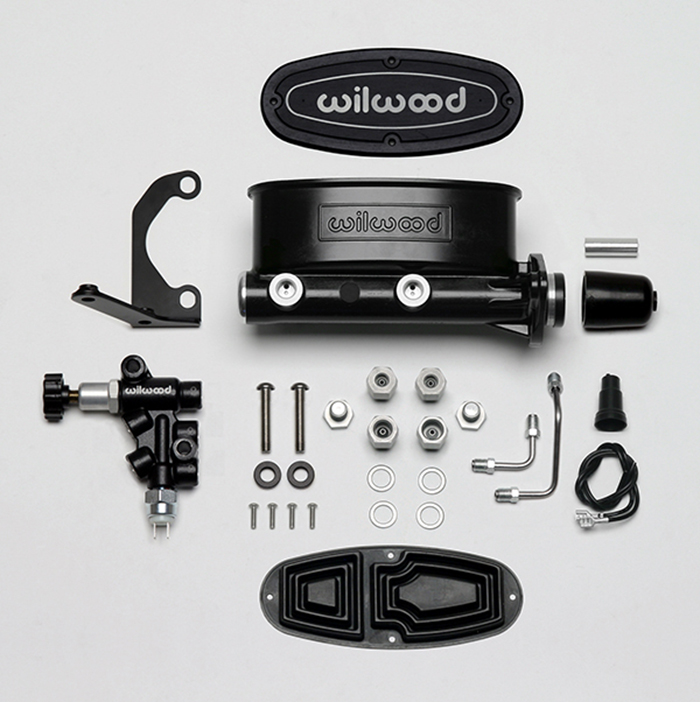 Aluminum Tandem M/C Kit with Bracket and Valve