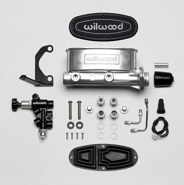 Aluminum Tandem M/C Kit with Bracket and Valve