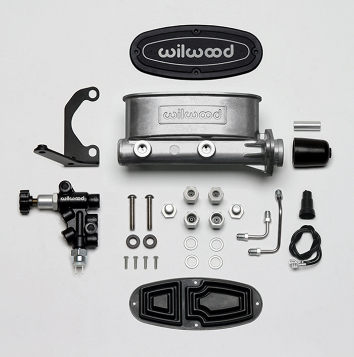Aluminum Tandem M/C Kit with Bracket and Valve