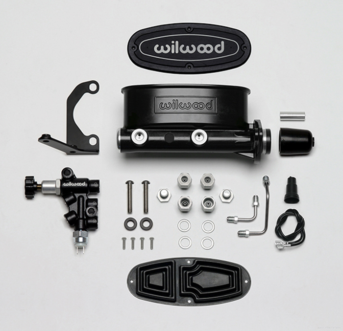 Aluminum Tandem M/C Kit with Bracket and Valve