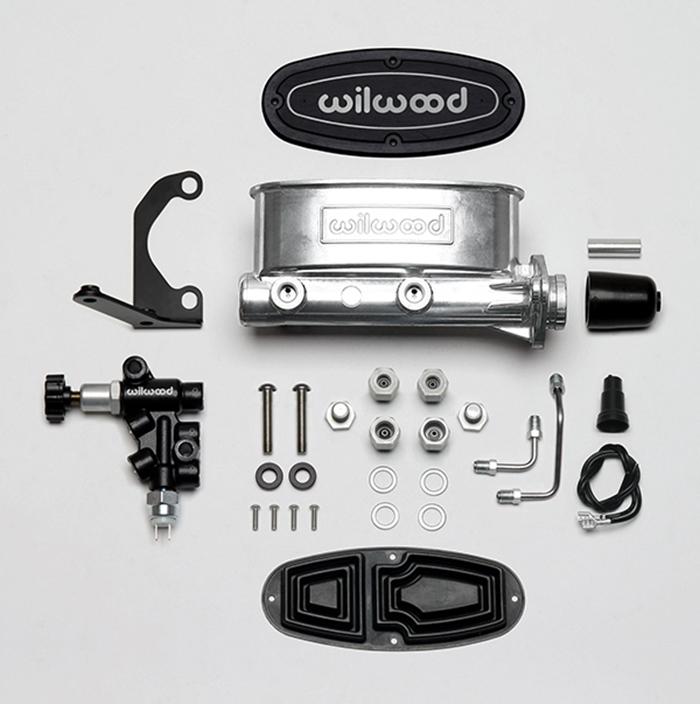 Aluminum Tandem M/C Kit with Bracket and Valve