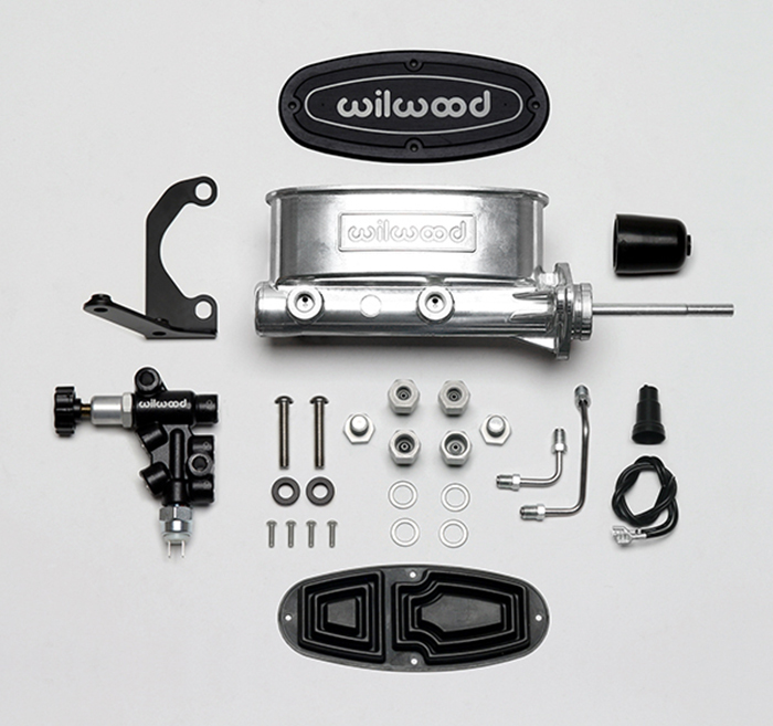 Aluminum Tandem M/C Kit with Bracket and Valve