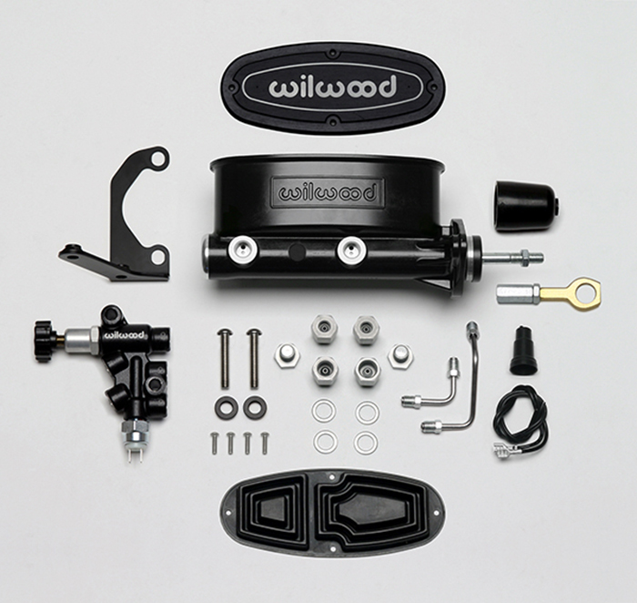 Aluminum Tandem M/C w/Bracket and Valve (Mustang)