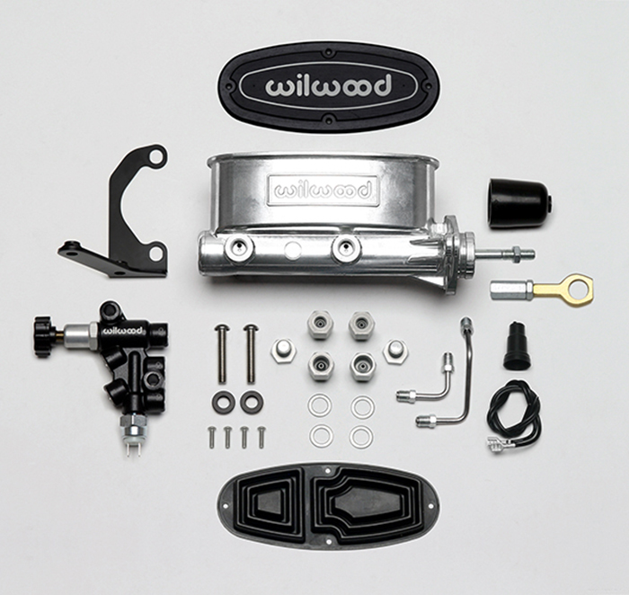 Aluminum Tandem M/C w/Bracket and Valve (Mustang)