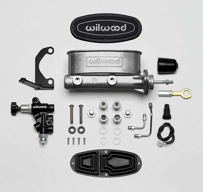 Aluminum Tandem M/C w/Bracket and Valve (Mustang)