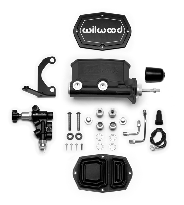 Compact Tandem M/C w/Bracket and Valve (Pushrod)