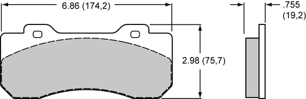 Pad Set, BP-22, 10120
