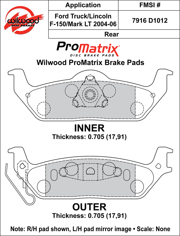 Pad Set, Promatrix, D1012