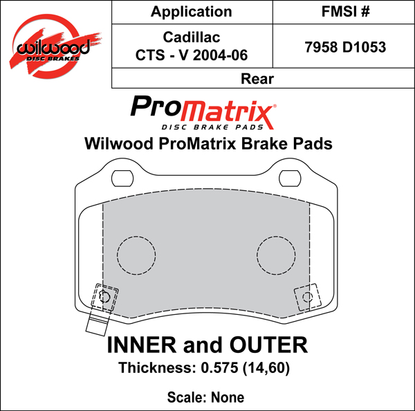 Pad Set, Promatrix, D1053