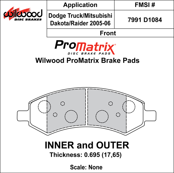 Pad Set, BP-10, D1084
