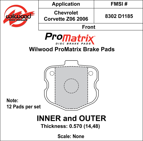 Pad Set, BP-30, D1185