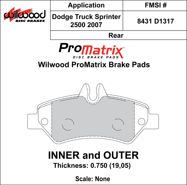 Pad Set, Promatrix, D1317