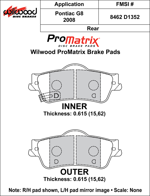 Pad Set, Promatrix, D1352