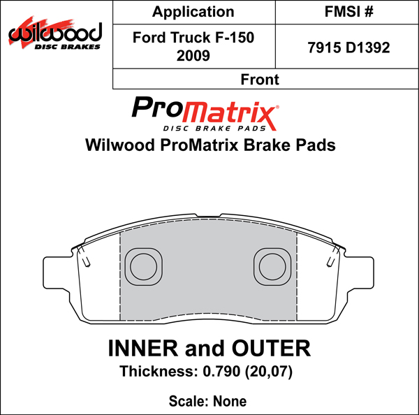 Pad Set, Promatrix, D1392