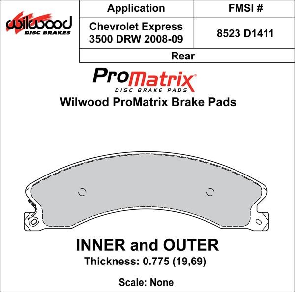 Pad Set, Promatrix, D1411