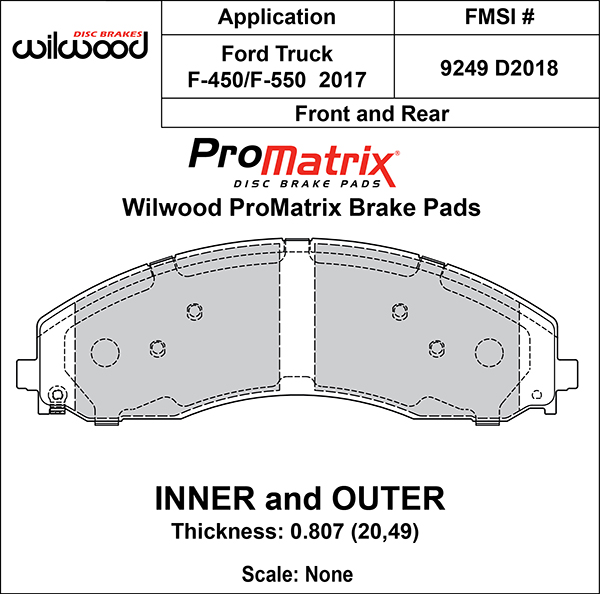Pad Set, Promatrix, D2018