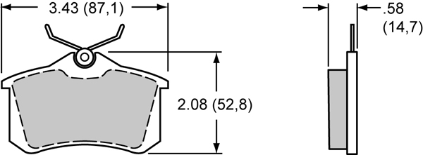 Pad Set, BP-10, D340