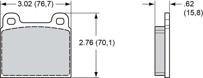 Pad Set, BP-10, D45