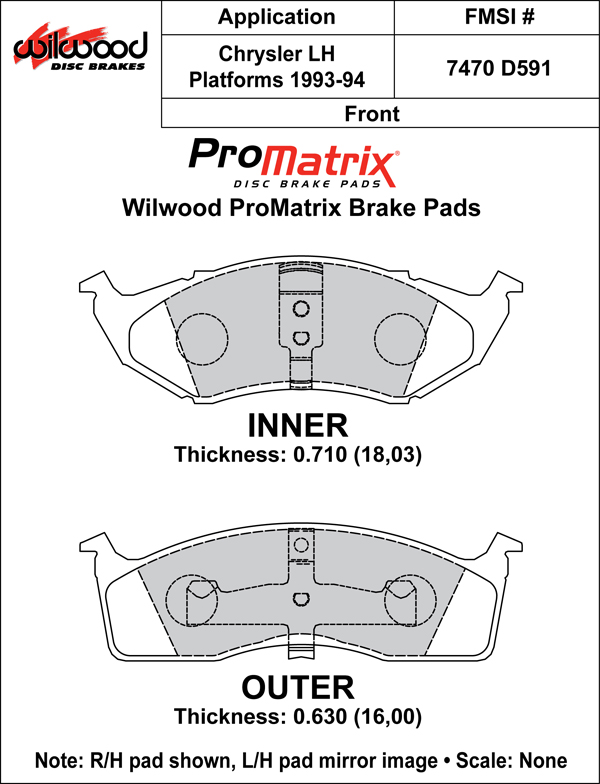 Pad Set, Promatrix, D591