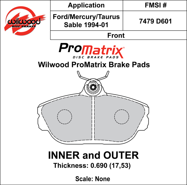 Pad Set, Promatrix, D601