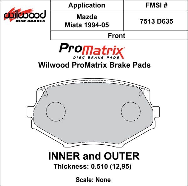 Pad Set, Promatrix, D635