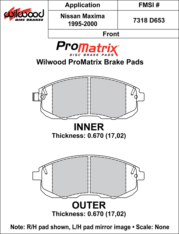 Pad Set, Promatrix, D653