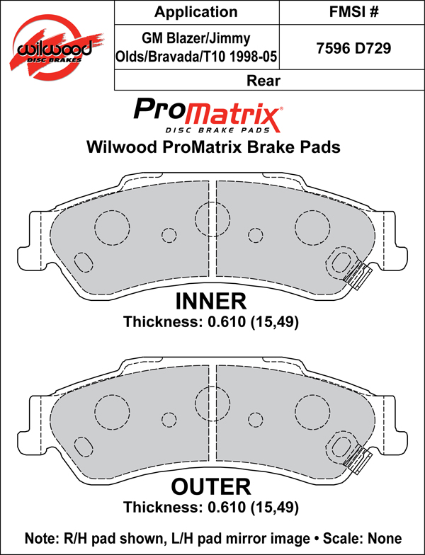 Pad Set, Promatrix, D729