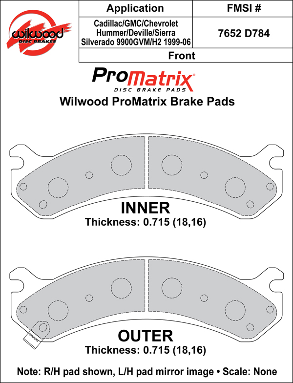 Pad Set, BP-10, D784