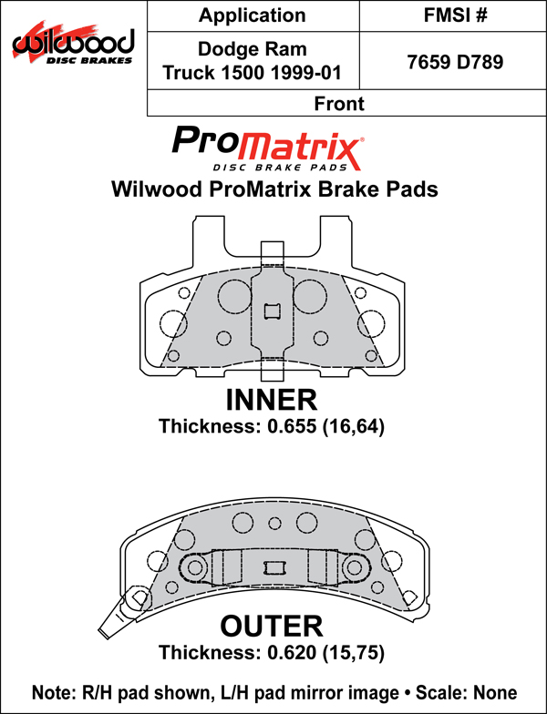 Pad Set, Promatrix, D789