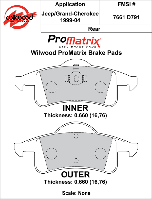 Pad Set, Promatrix, D791