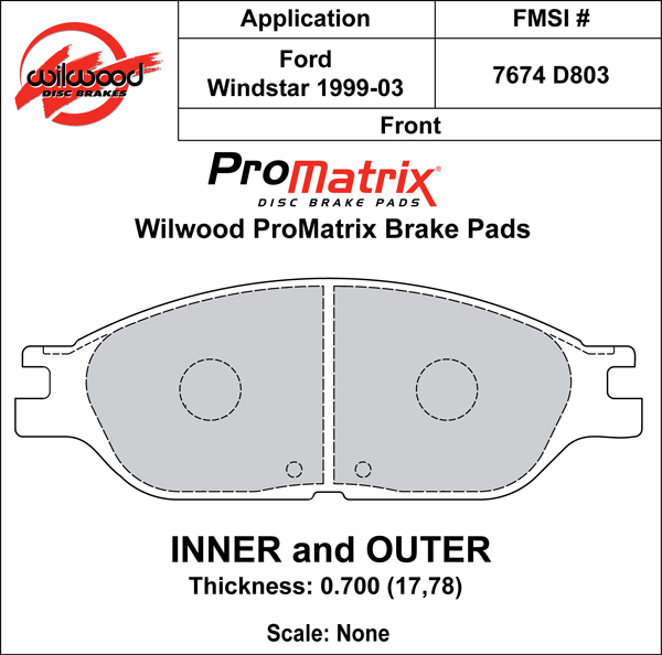 Pad Set, Promatrix, D803
