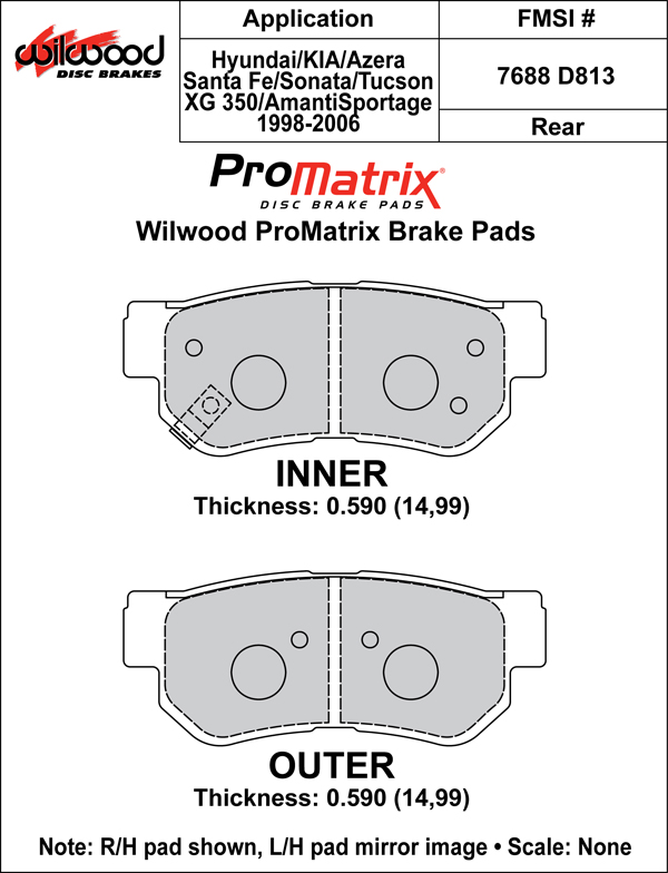 Pad Set, Promatrix, D813