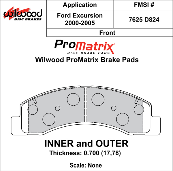 Pad Set, Promatrix, D824
