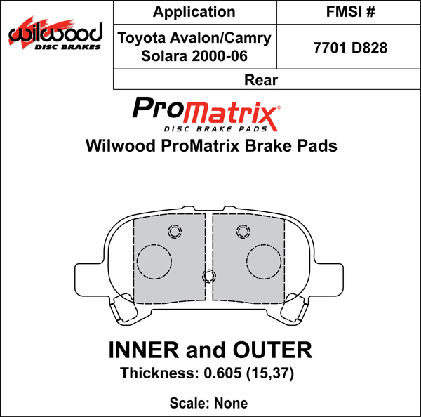 Pad Set, Promatrix, D828