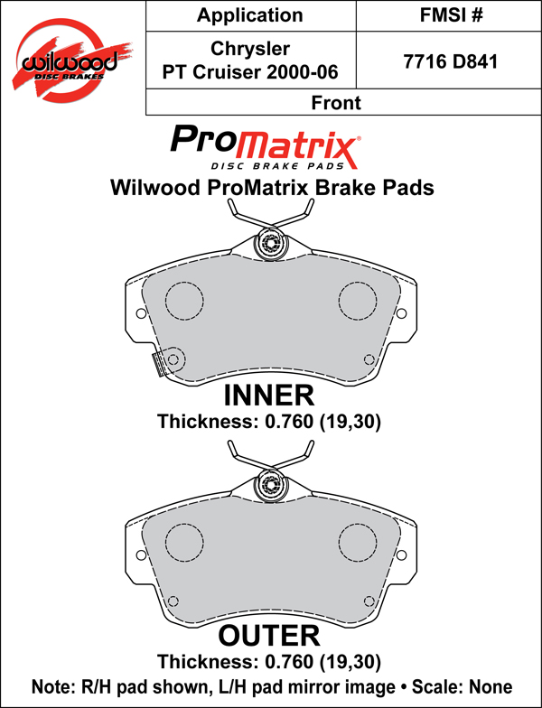 Pad Set, Promatrix, D841