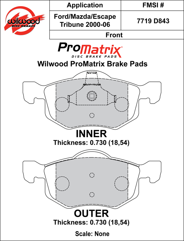 Pad Set, Promatrix, D843