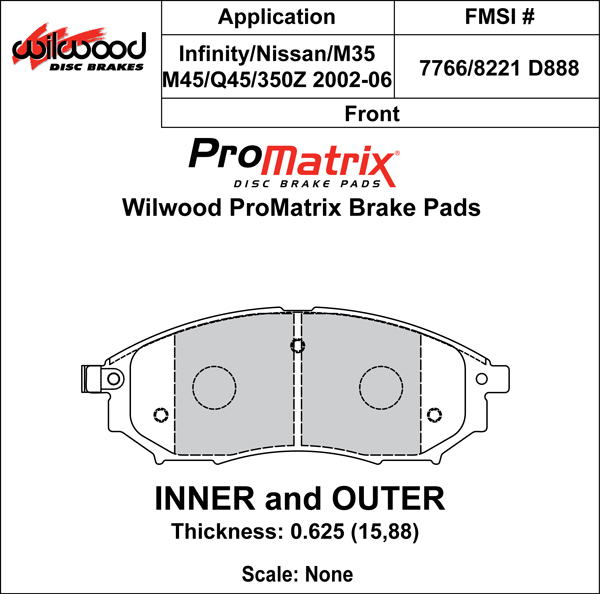 Pad Set, Promatrix, D888