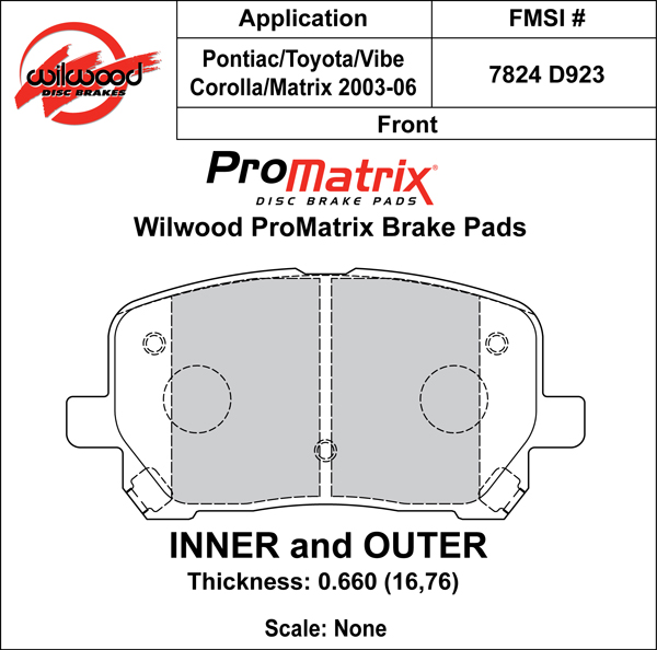 Pad Set, Promatrix, D923