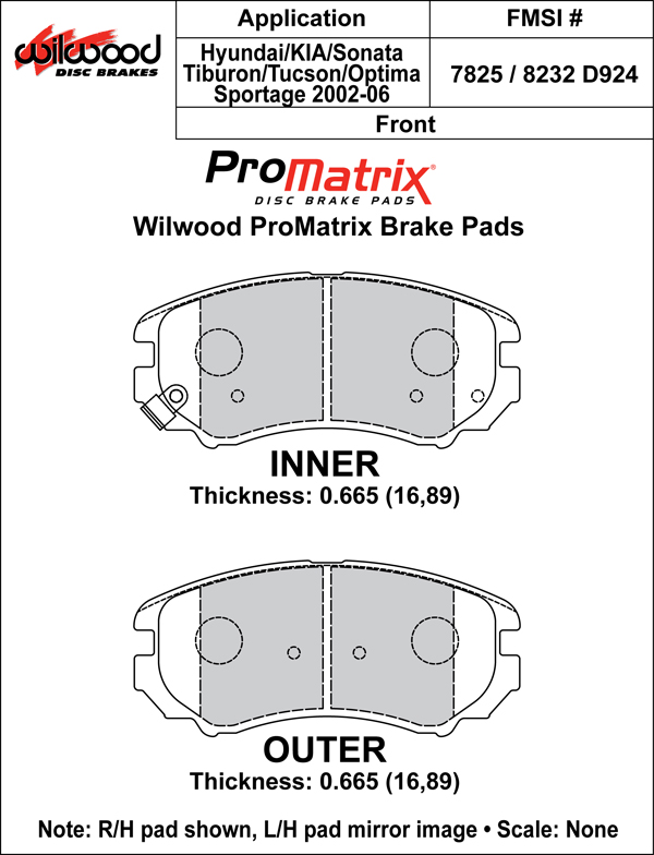 Pad Set, Promatrix, D924