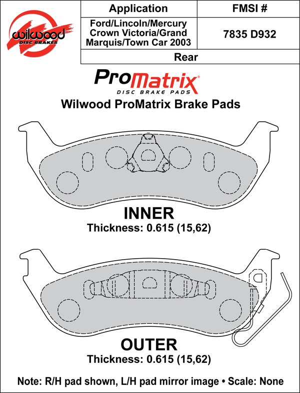 Pad Set, Promatrix, D932