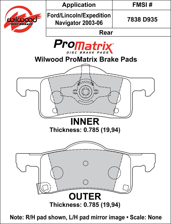 Pad Set, Promatrix, D935