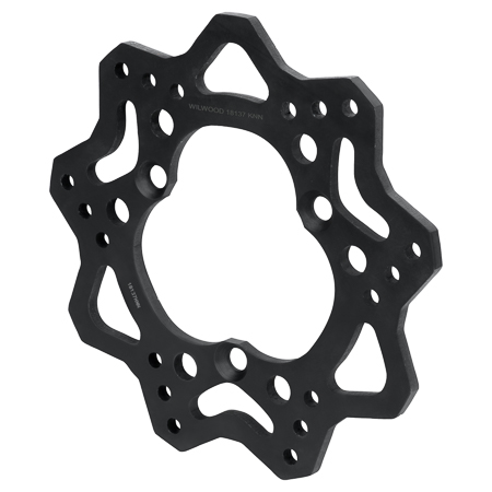 Drilled Steel Scalloped Rotor